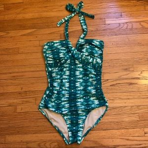 Merona One Piece Swimsuit Size Medium